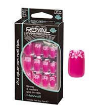Hawaii Nail Tips with 3g Glue by Royal Cosmetics - Shopdance.co.uk