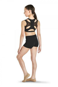 childs Black crop top and shorts - shopdance.co.uk