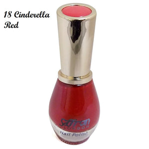 Saffron Nail Polish (No 18 Cinderella Red)