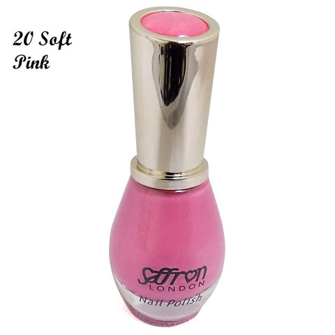 Saffron Nail Polish (No 20 Soft Pink)