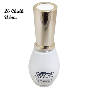 Saffron Nail Polish (No 26 Chalk White)