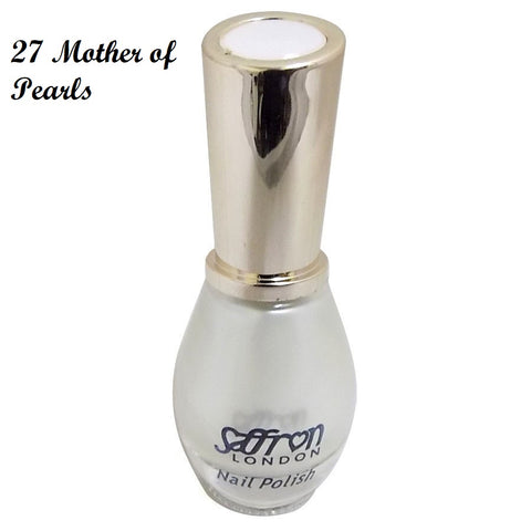 Saffron Nail Polish (No 27 Mother of Pearls)