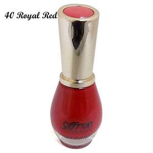 Saffron Nail Polish (No 40 Royal Red)