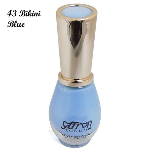 Saffron Nail Polish (No 43 Bikini Blue)