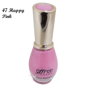 Saffron Nail Polish (No 47 Happy Pink)
