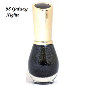 Saffron Nail Polish (No 68 Galaxy Nights Glitter)