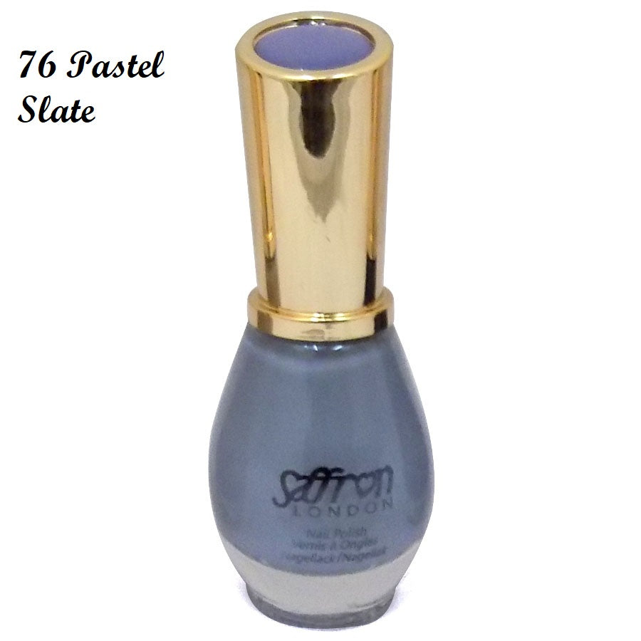 Saffron Nail Polish (No 76 Pastel Slate)