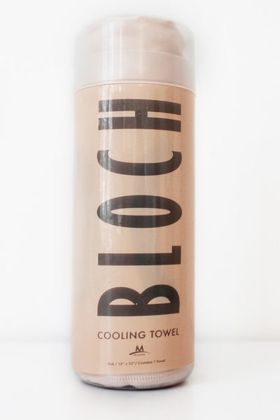 Cooling Towel PINK by Bloch - Shopdance.co.uk