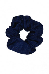 Black Nylon Lycra Large  Hair Scrunchie by Roch Valley