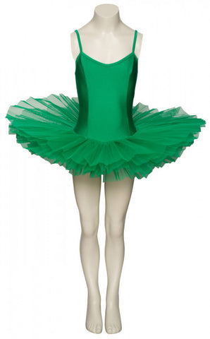 Girls-Ladies Emerald Green  Ballet Tutu Dress by Katz Dancewear