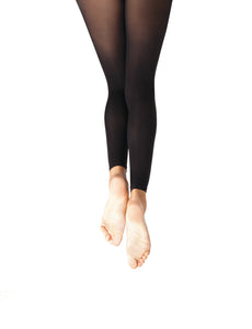 BLACK Footless Dance Tights Ultra Soft by Capezio Code: 1817 - Shopdance.co.uk