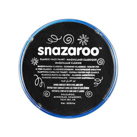 Snazaroo Black Face Paint 18ml - Shopdance.co.uk