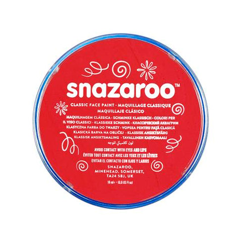 Snazaroo Red Face Paint 18ml - Shopdance.co.uk