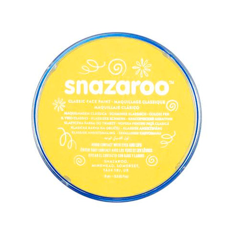 Snazaroo Yellow Face Paint 18ml - Shopdance.co.uk