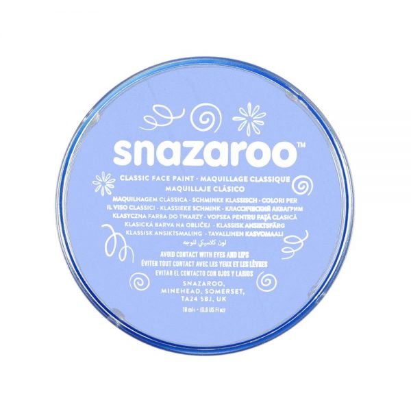 Snazaroo Pale Blue Face Paint 18ml