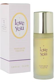 Love You - Fragrance for Women - 55ml Parfum de Toilette, made by Milton-Lloyd - Shopdance.co.uk
