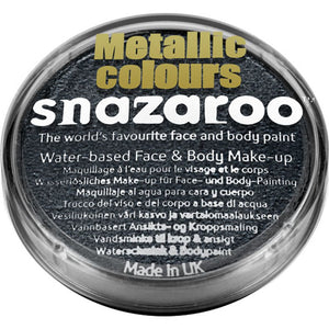 Metallic Black Snazaroo Facepaint - Shopdance.co.uk