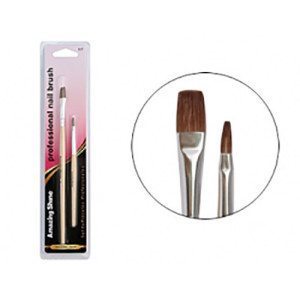 Amazing Shine Professional Nail Gel - Acrylic  Brushes 2pc Pack – AS317 - Shopdance.co.uk
