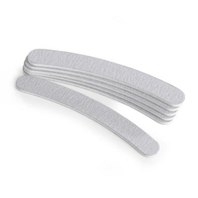 Zebra Boomerang Nail File (180/180 grit) Pack of 6 Files by Star Nails - Shopdance.co.uk