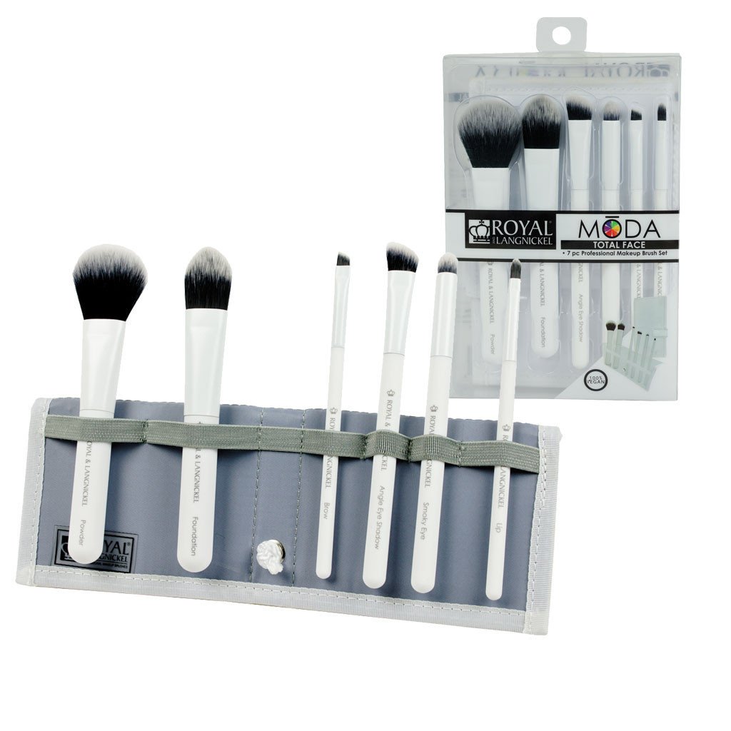 Professional 7 piece Makeup Brushes by Moda Royal