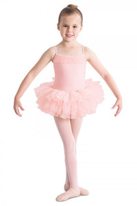 Girls Pink Desdemona Tutu Leotard by Bloch Code: CL7120 - Shopdance.co.uk