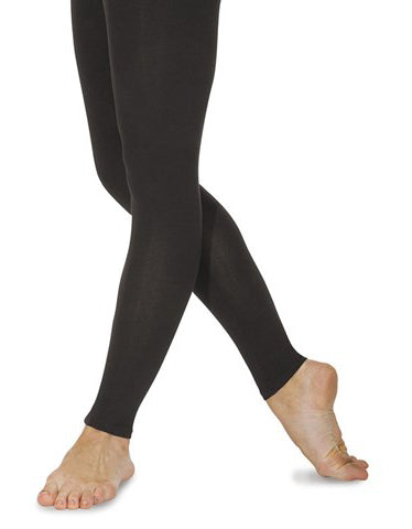 ROCH VALLEY Girls Full Length Leggings Black New Microfibre (DPA Junior Only)