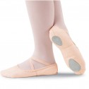 Girls Cobra Split Sole Canvas PINK Ballet Shoe by Capezio Code: 2028 (Medium Fit) - Shopdance.co.uk