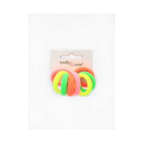 Small Neon Coloured Jersey endless Elastics/ ponies