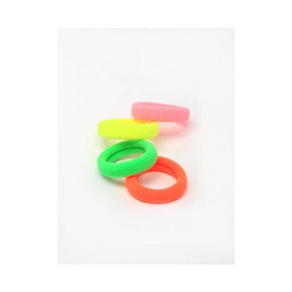 Small Neon Coloured Jersey endless Elastics/ ponies