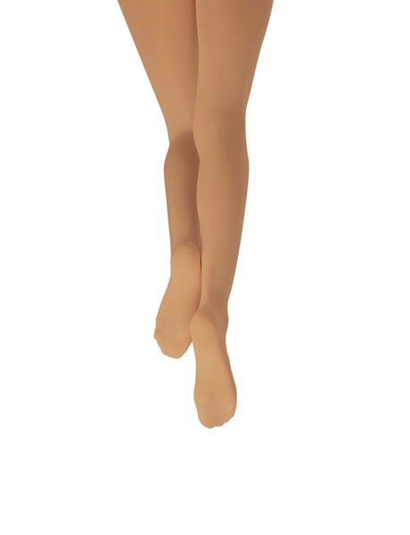 Hold and Stretch Footed Dance Tights Suntan or Light Suntan - Capezio Code: N14 - Shopdance.co.uk