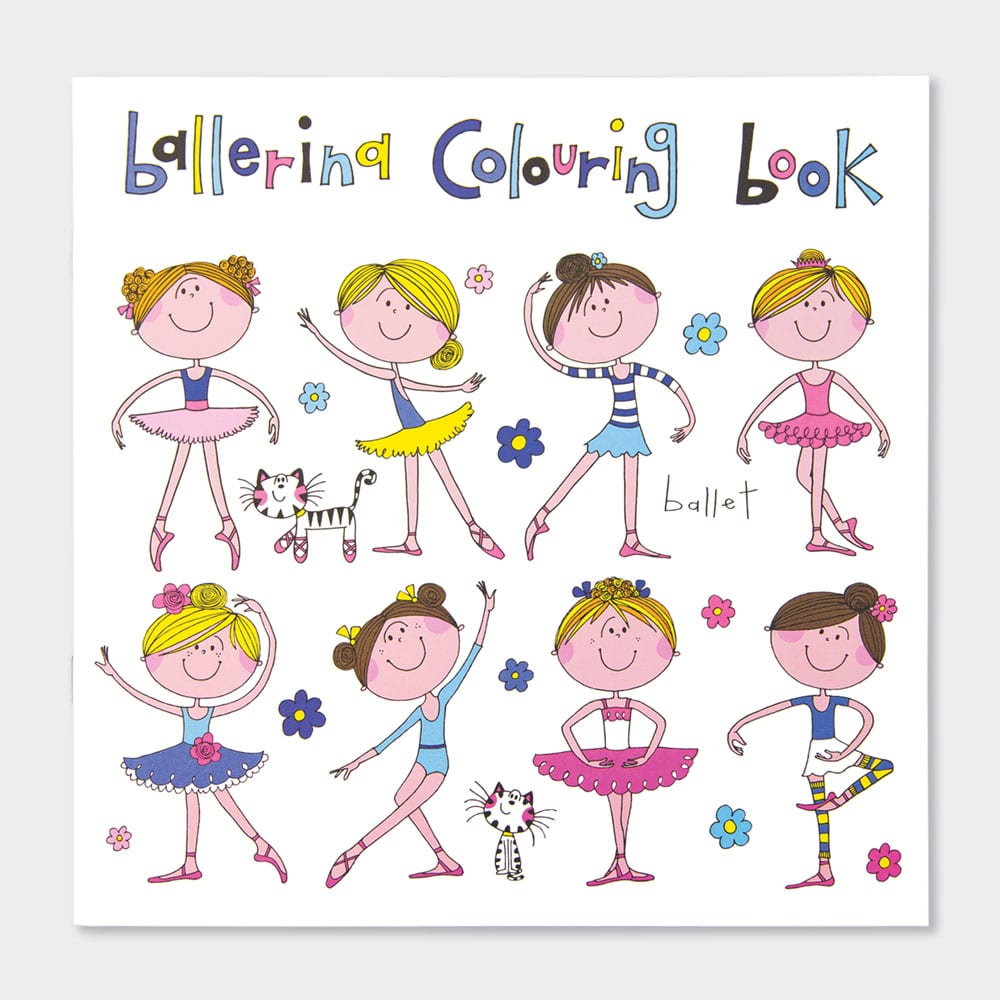 BALLERINA COLOURING BOOK by Rachel Ellen