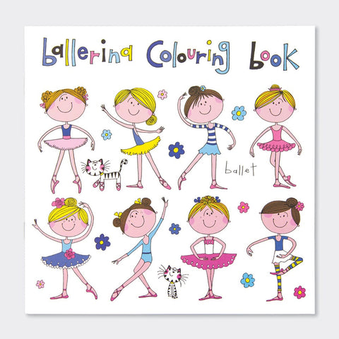 BALLERINA COLOURING BOOK by Rachel Ellen