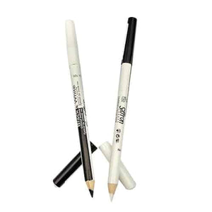 Saffron Black and White Kohl Eyeliner Pencil, Eye Makeup - Shopdance.co.uk