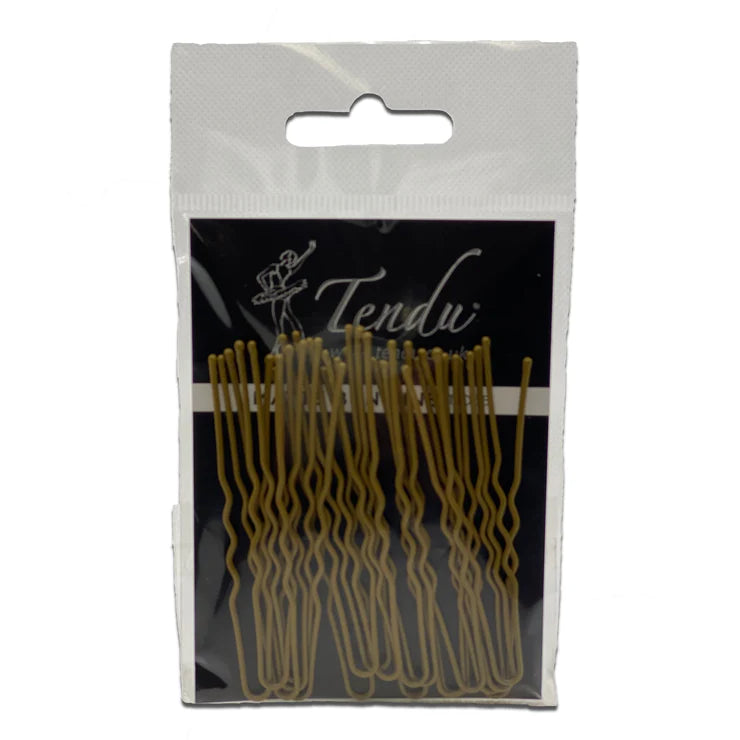 Tendu Matte Waved Bun Pins in Blonde Brown or Black