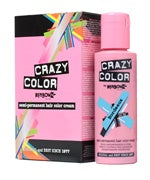 Crazy Colour Semi Permanent Hair Dye 100ml BUBBLEGUM BLUE - Shopdance.co.uk