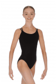 Girls-Women's Leotard Double Strap Camisole - BLACK - Capezio Code: CC123 - Shopdance.co.uk