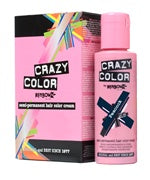 Crazy Colour Semi Permanent Hair Dye 100ml PEACOCK BLUE - Shopdance.co.uk