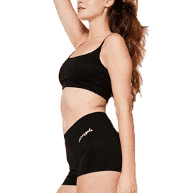 PINEAPPLE DANCEWEAR Womens-Girls Classic Hot Pants Shorts Dance Gym Workout Black - Shopdance.co.uk