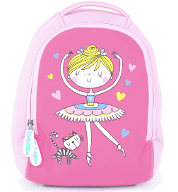 Pink Ballerina Dance Rucksack By Rachel Ellen. - Shopdance.co.uk