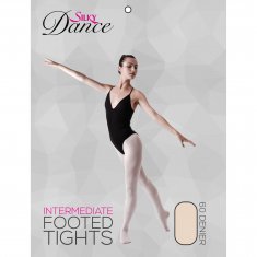 Footed Ballet Tights Pink - Childrens - Adults - Girls - Silky Dance - Shopdance.co.uk